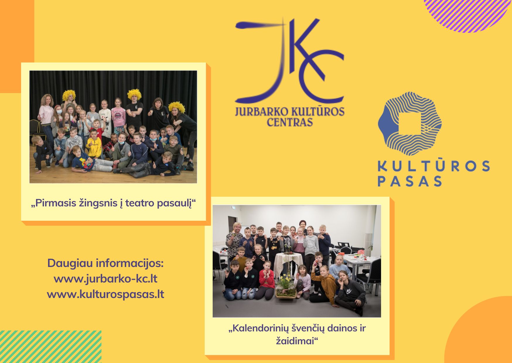 Kultūros paso programa Jurbarko kultūros centre